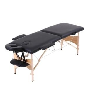 Cama Maca De Massagem Portátil Diva Trevalla Beauty TL-MSG-11 Preta