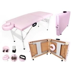 Maca Portatil Maleta Pratika Estetica, Massagem, Fisioterapia, Depilação, Cilios, Design Sobrancelhas