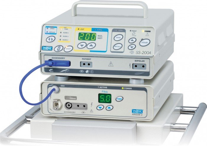 Kit Bisturi Eletrônico SS-200E + Argon 2